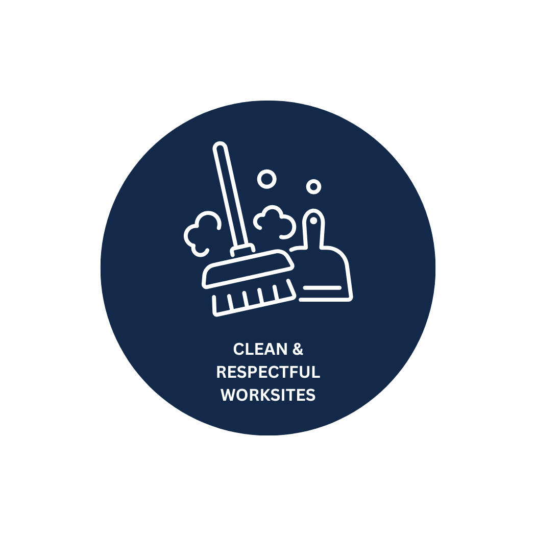 Clean, careful work practices and considerations for your space.